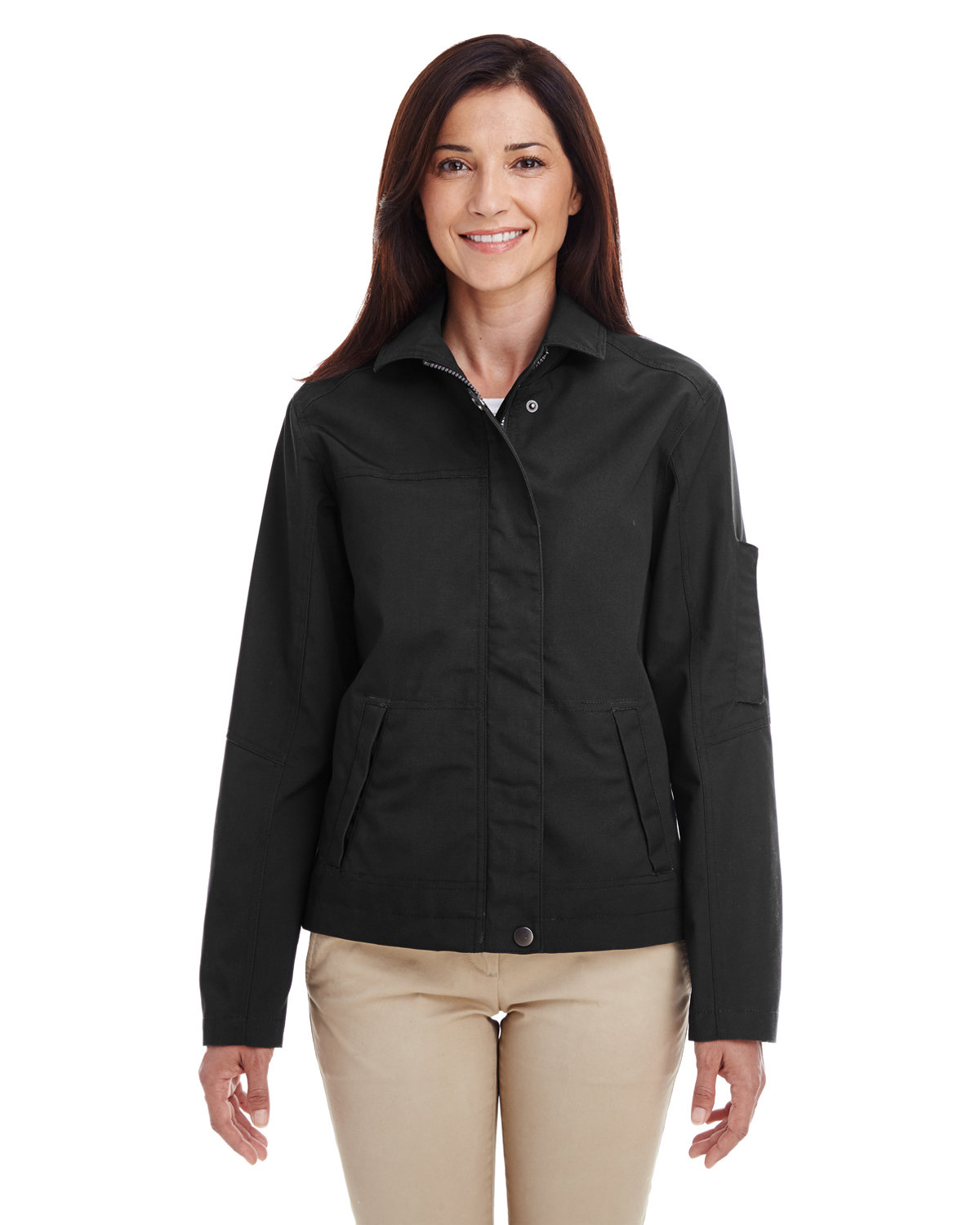 [AB] Harriton Ladies' Auxiliary Canvas Work Jacket