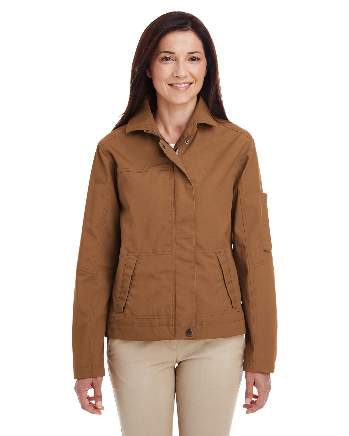 Harriton Ladies\' Auxiliary Canvas Work Jacket