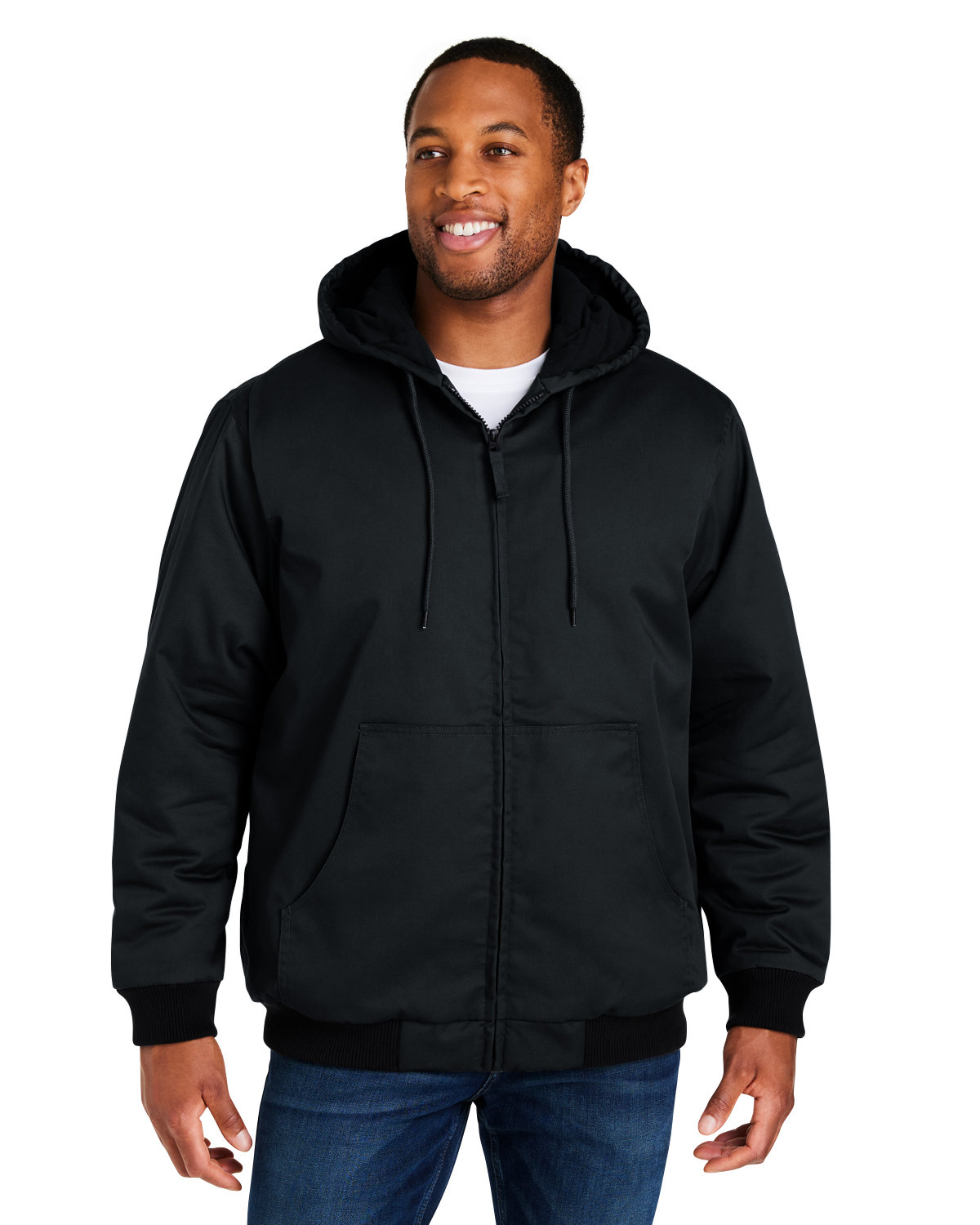 [AB] Harriton Unisex ClimaBloc® Heavyweight Hooded Full-Zip Jacket