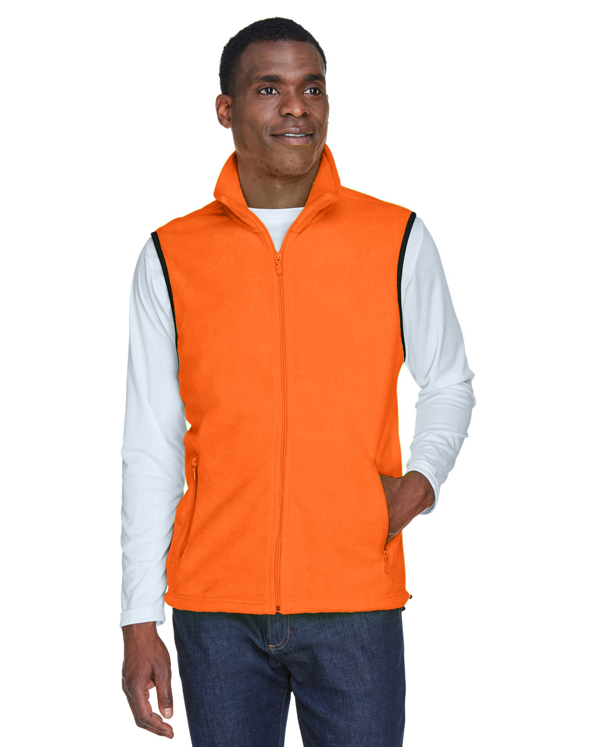 Harriton Adult 8 oz. Fleece Vest