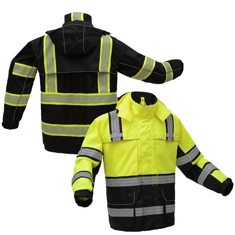 ONYX CLASS 3 RIP STOP RAIN COAT WITH TEFLON COATING