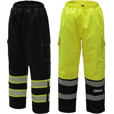 ONYX CLASS E SAFETY PANTS WITH TEFLON COATING