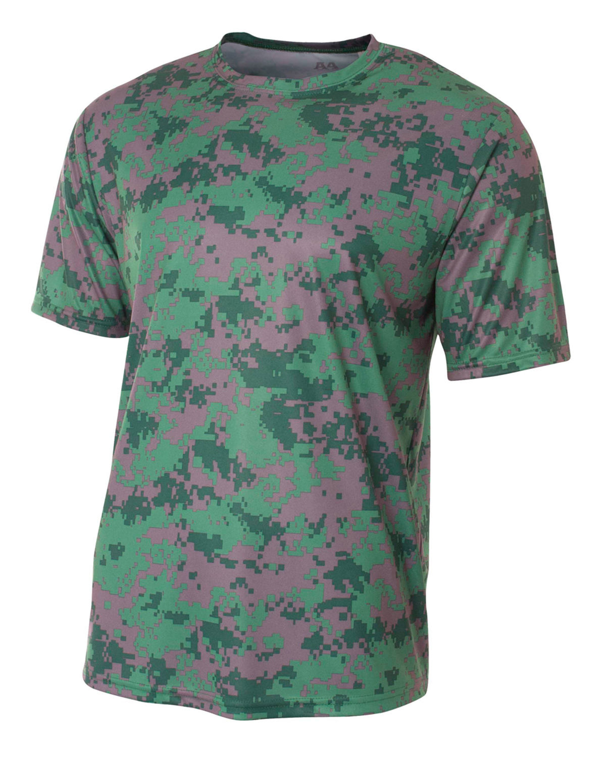 N3256 A4 Men\'s Camo Performance Crew T-Shirt