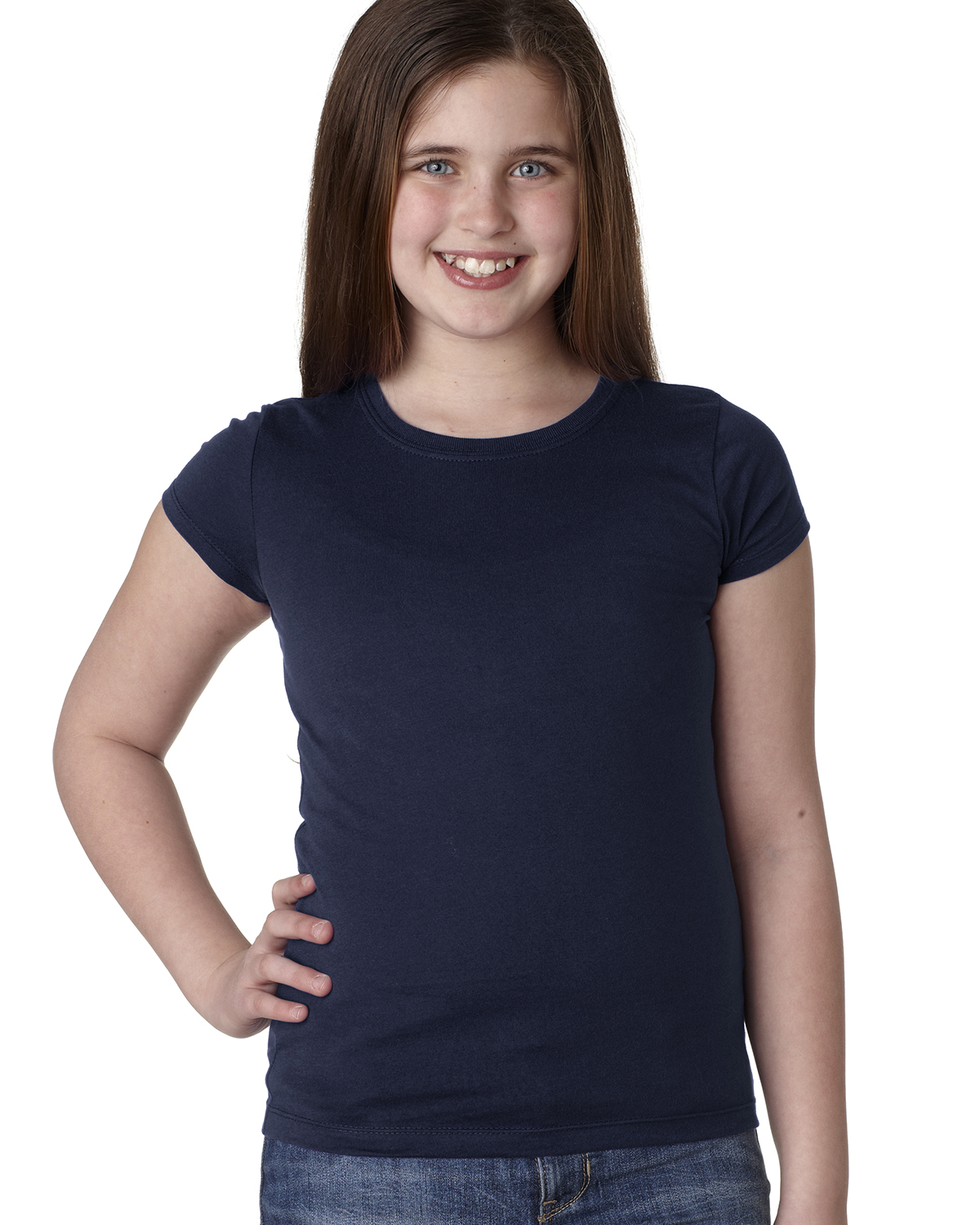 N3710 Next Level Youth Girls’ Princess T-Shirt