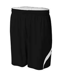 N5364 A4 Adult Performance Doubl/Double Reversible Basketball Short