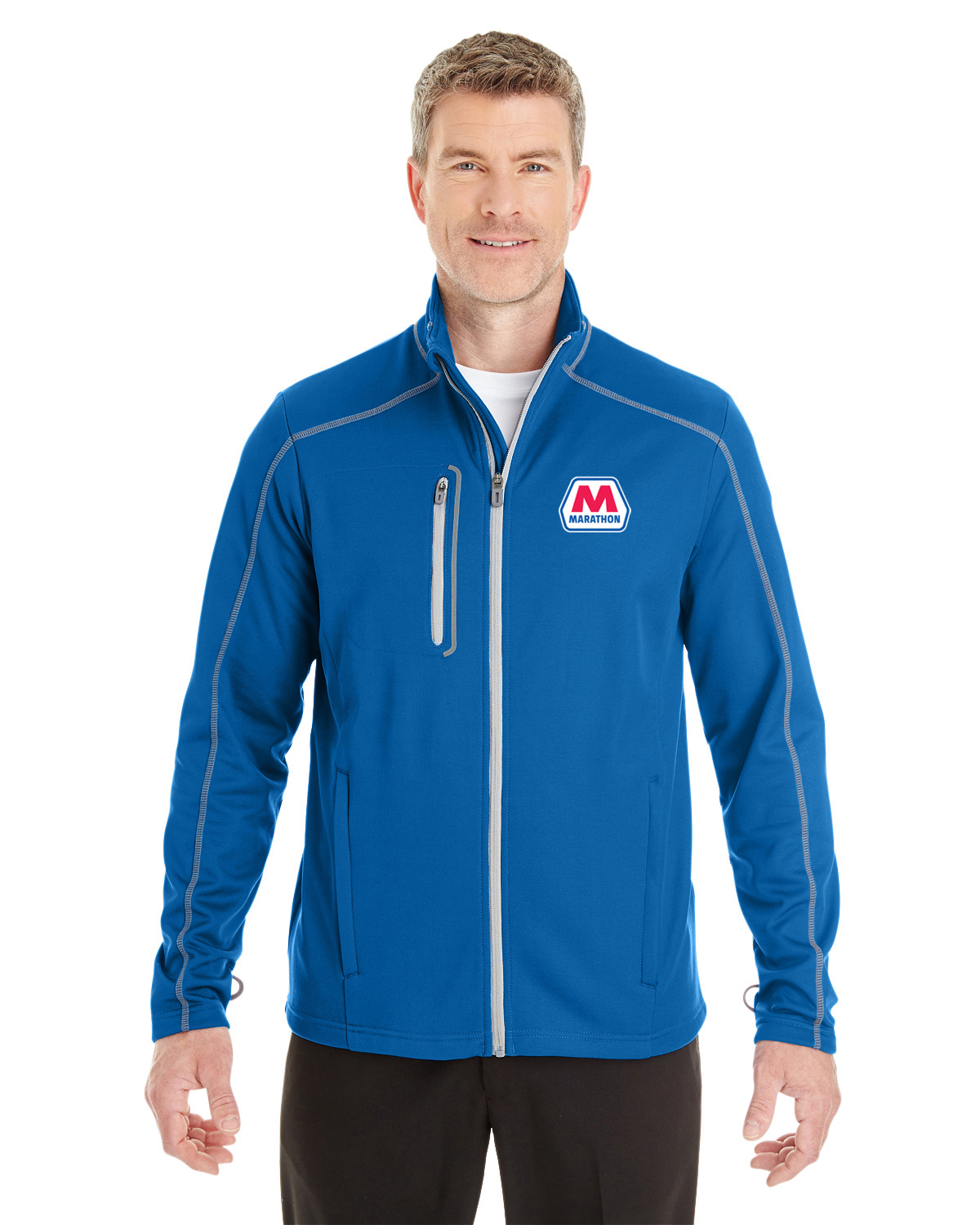 NE703 Marathon Men\'s Endeavor Interactive Performance Fleece Jacket