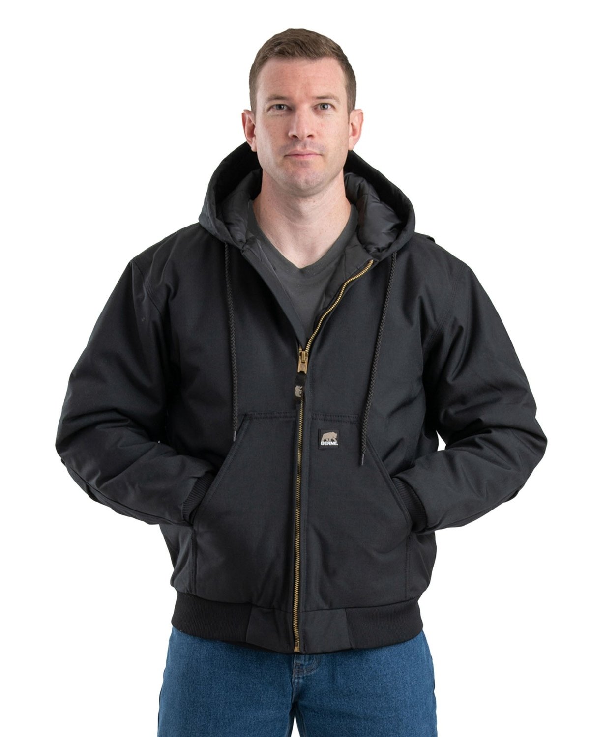 [AB] Berne Men's ICECAP Insulated Hooded Jacket