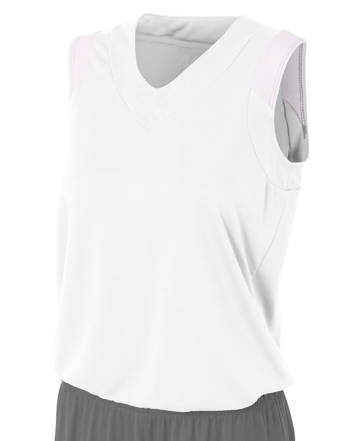 [AB] A4 Ladies' Moisture Management V Neck Muscle Shirt