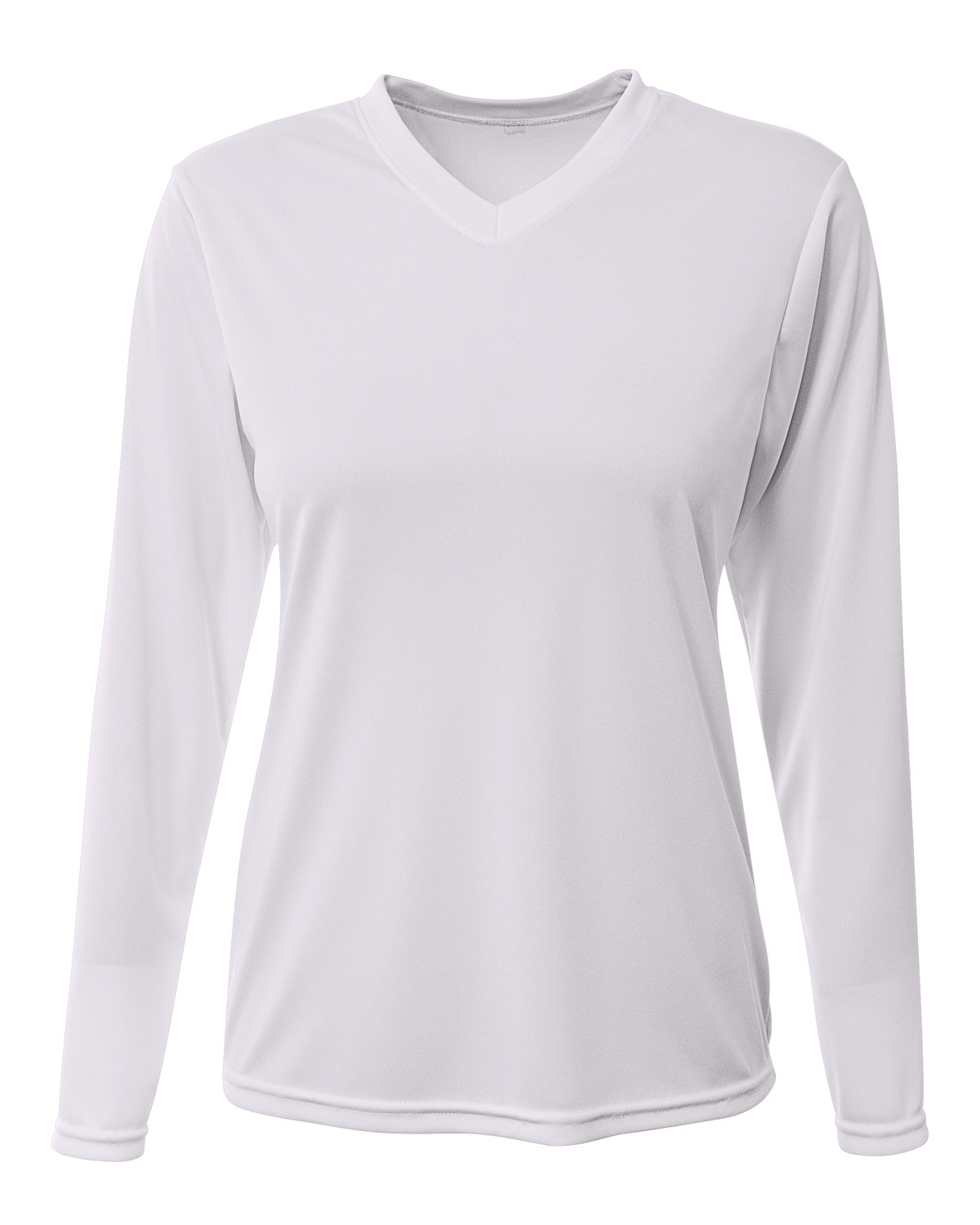 [AB] A4 Ladies' Long-Sleeve Sprint V-Neck T-Shirt