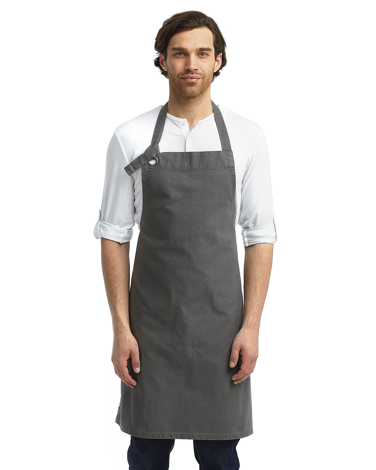 Artisan Collection by Reprime Unisex Calibre Heavy Cotton Canvas Bib Apron