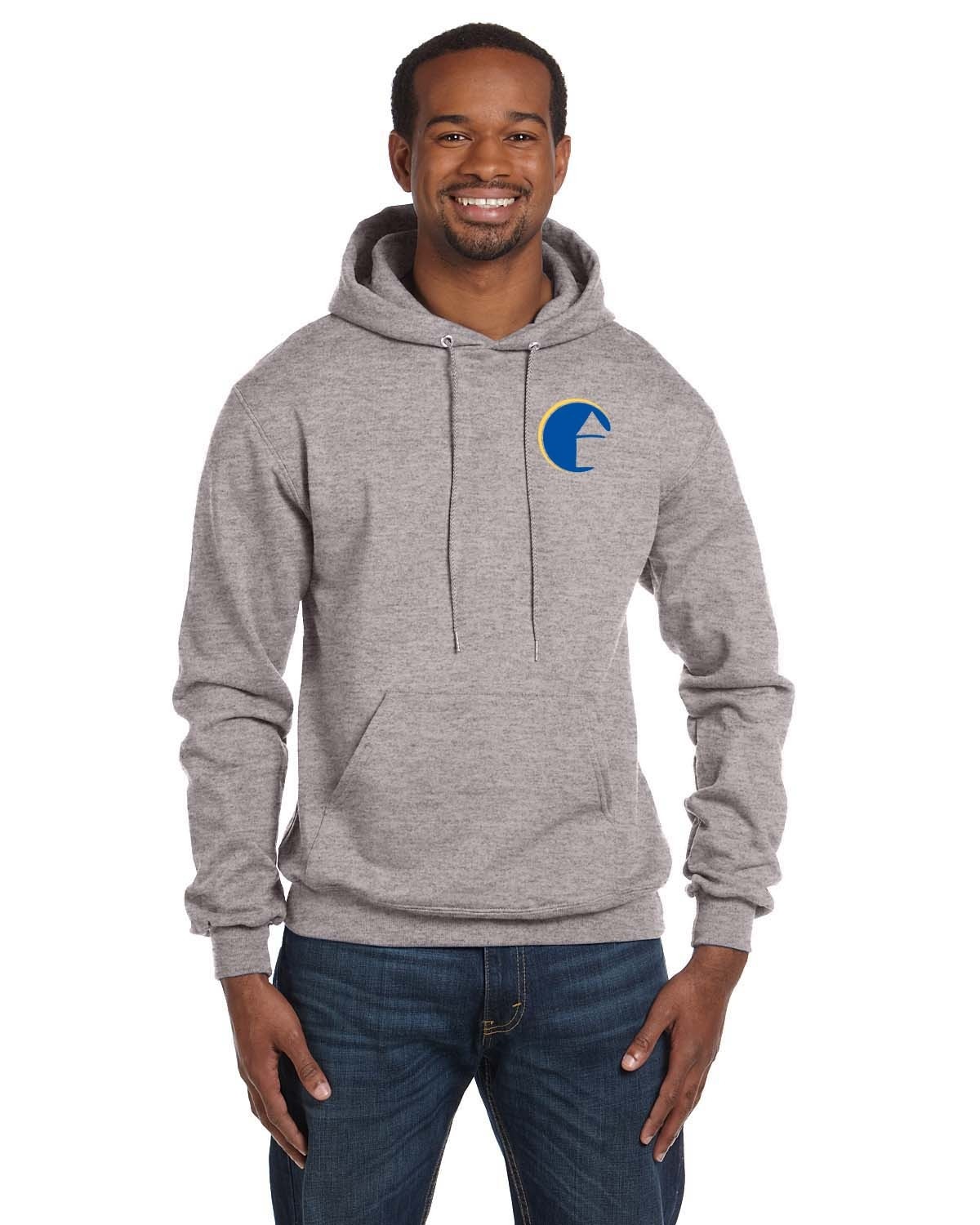 S700 Champion Adult 9 oz. Double Dry Eco® Pullover Hood E.B.N.H.C.