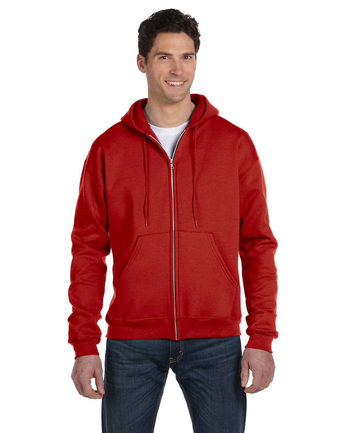 S800 Champion Adult 9 oz. Double Dry Eco® Full-Zip Hood