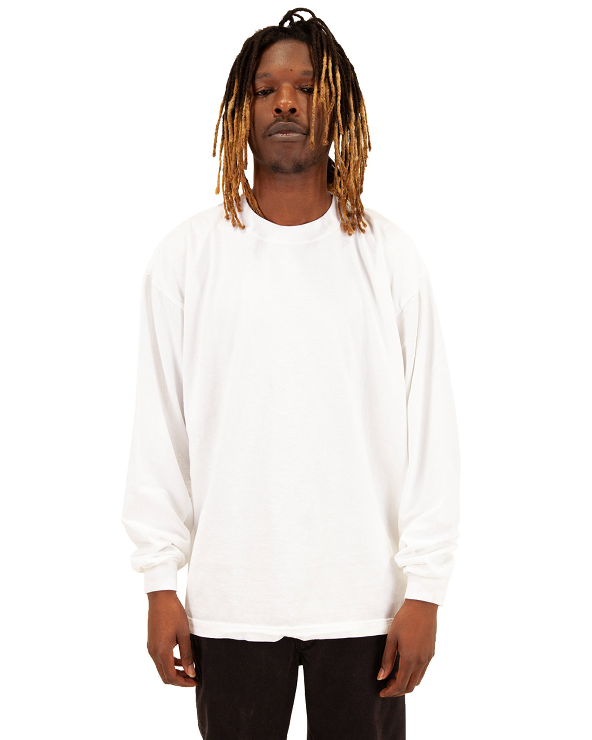 [AB] Shaka Wear Men's Garment Dyed Long Sleeve T-Shirt