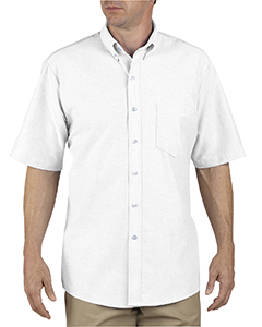 SS46 Dickies Unisex Button-Down Oxford Short-Sleeve Shirt