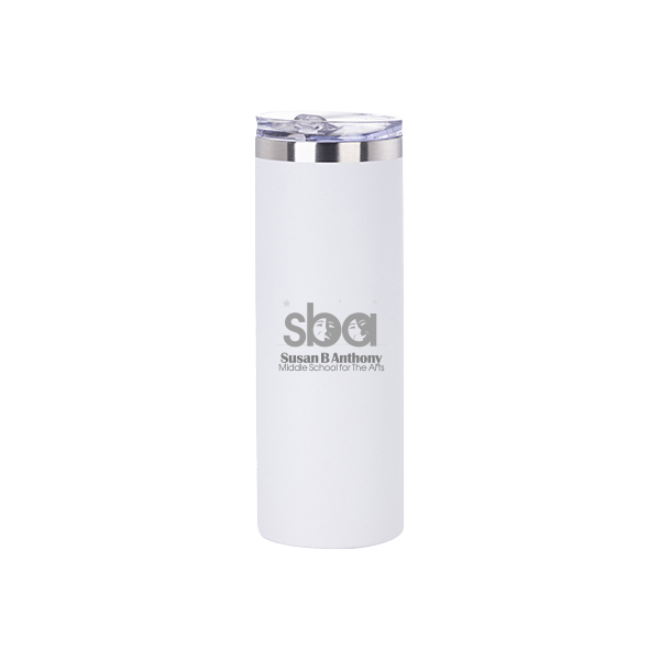 Susan B. Anthony Middle School Simply 20oz Engraving Skinny Tumblers