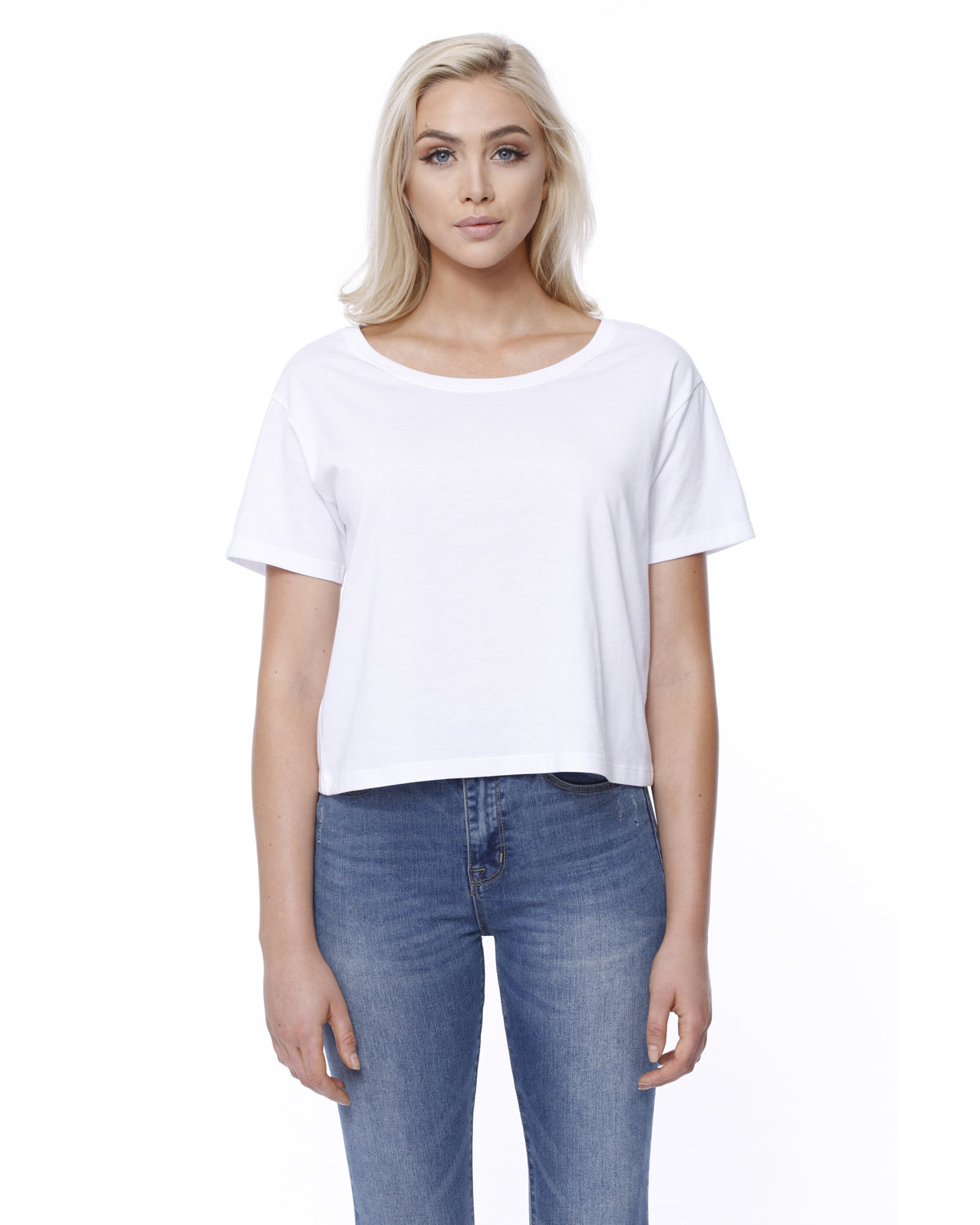 [AB] StarTee Ladies' Boxy Cotton T-Shirt