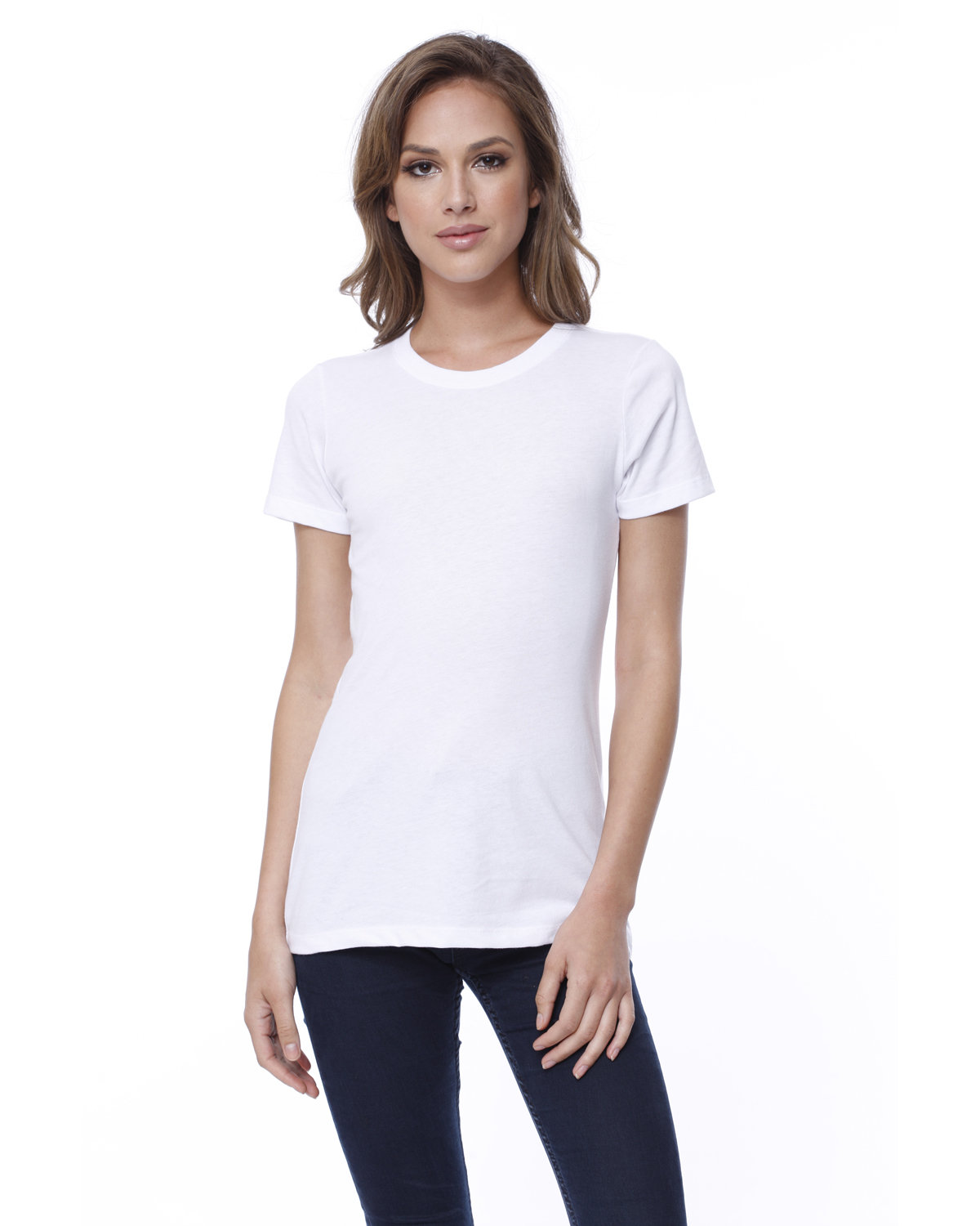 [AB] StarTee Ladies' CVC Crew Neck T-shirt