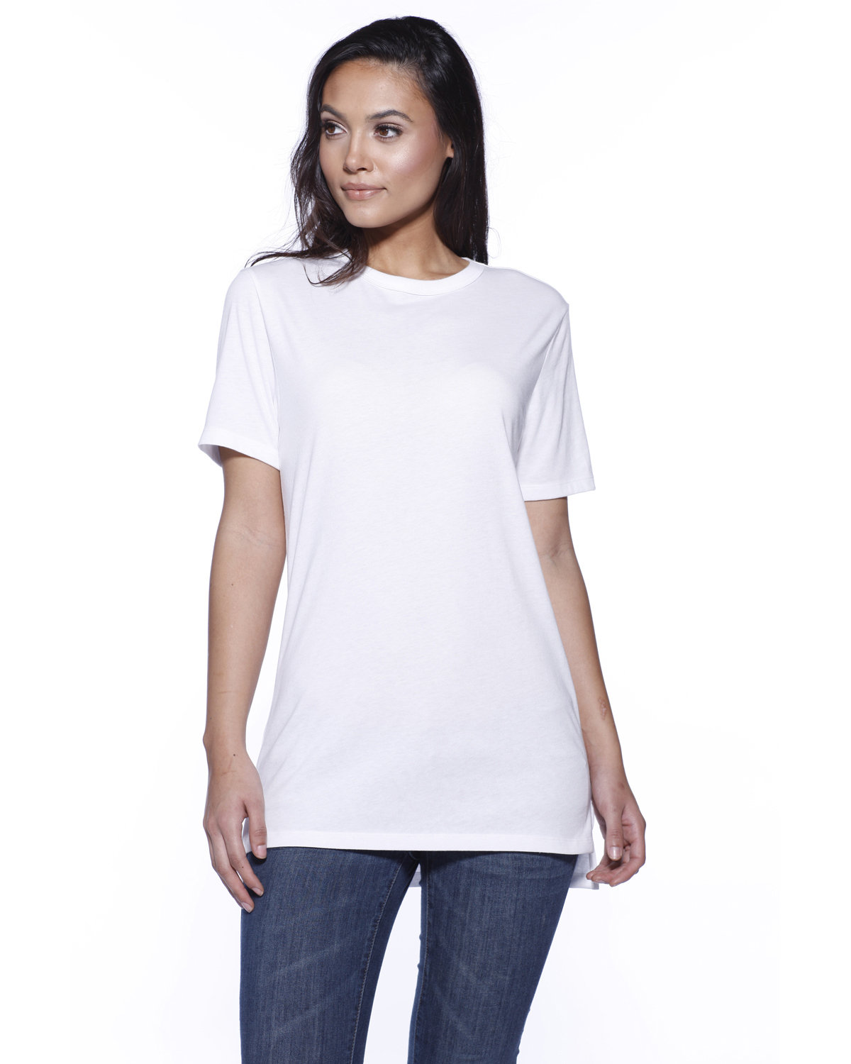 [AB] StarTee Unisex CVC Long Body T-Shirt