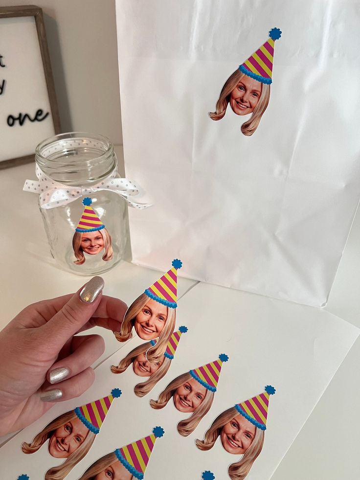 Custom Birthday Stickers