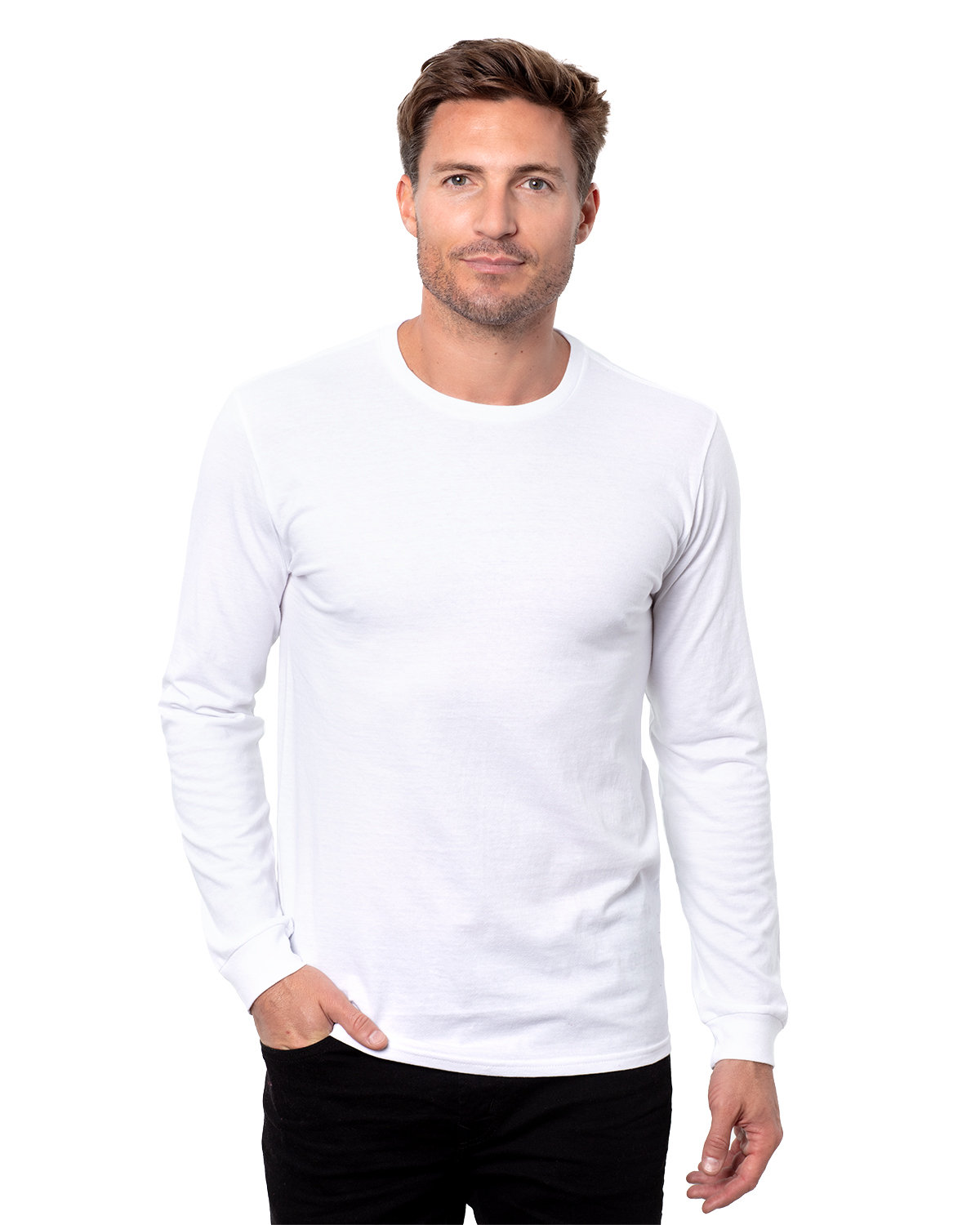 [AB] Threadfast Apparel Epic Unisex CVC Long Sleeve T-Shirt