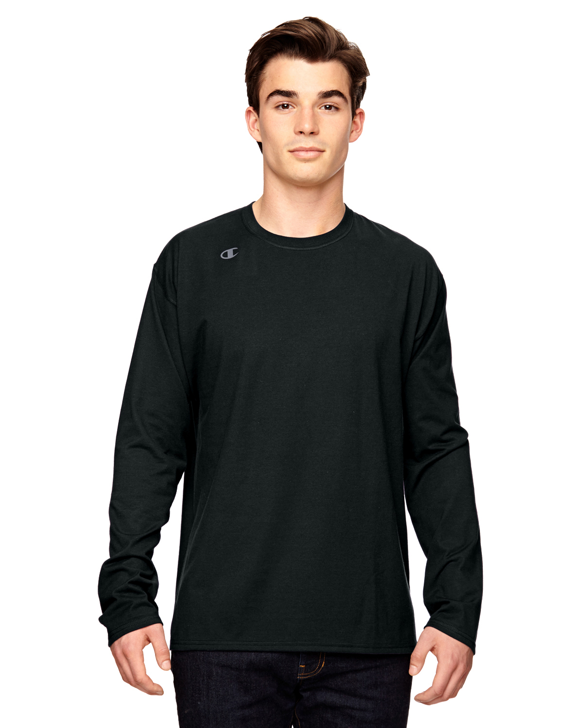 Champion Vapor® Cotton Long-Sleeve T-Shirt