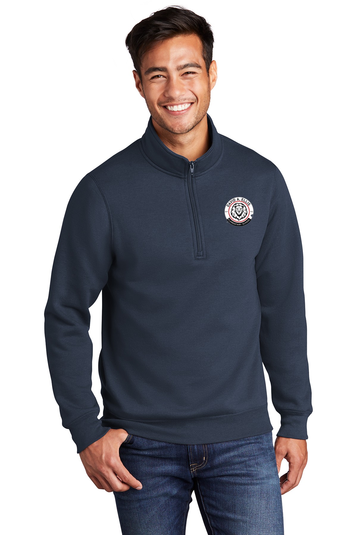 David A. Ellis Adult Core Fleece 1/4-Zip Pullover Sweatshirt