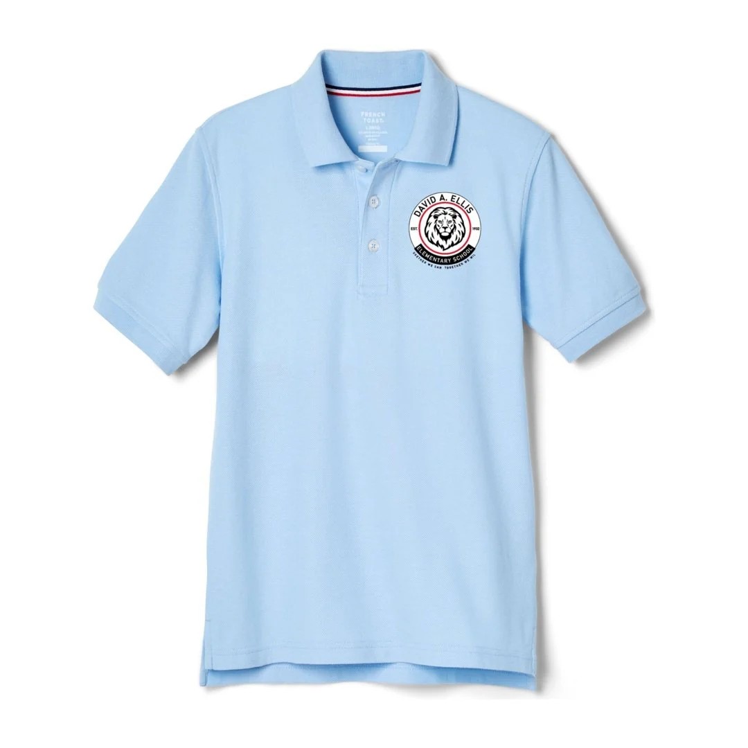 David A, Ellis School  Youth Short-Sleeve Polo