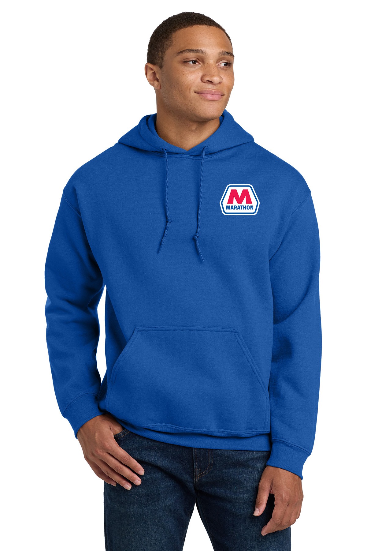 18500 Marathon Adult Heavy Blendâ„¢ 8 oz., 50/50 Pullover Hooded Sweatshirt