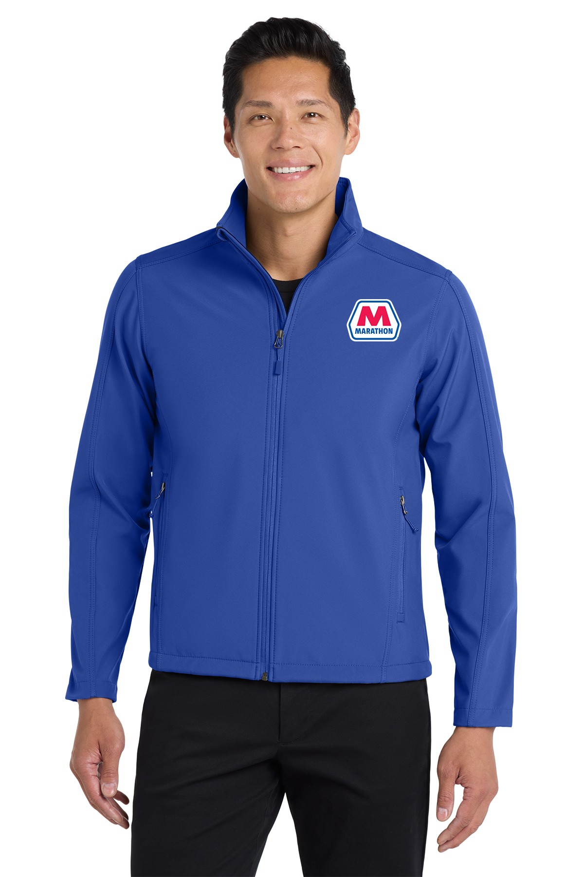 j317 Port Authority® Core Soft Shell Jacket Marathon