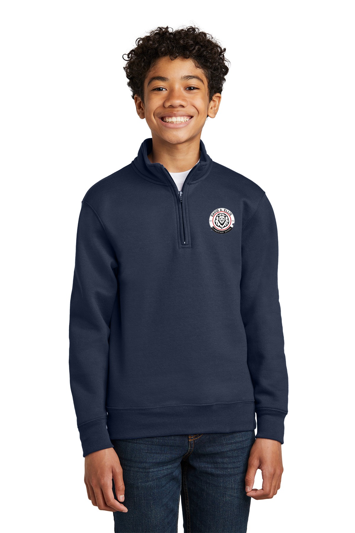 David A. Ellis Youth Core Fleece 1/4-Zip Pullover Sweatshirt
