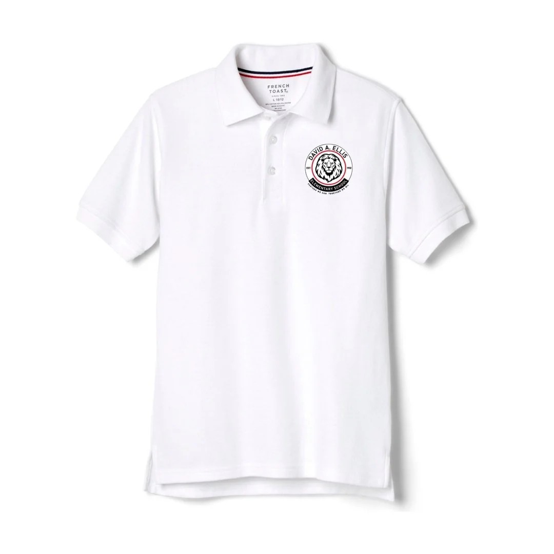 David A. Ellis School  Adult Short Sleeve Polo
