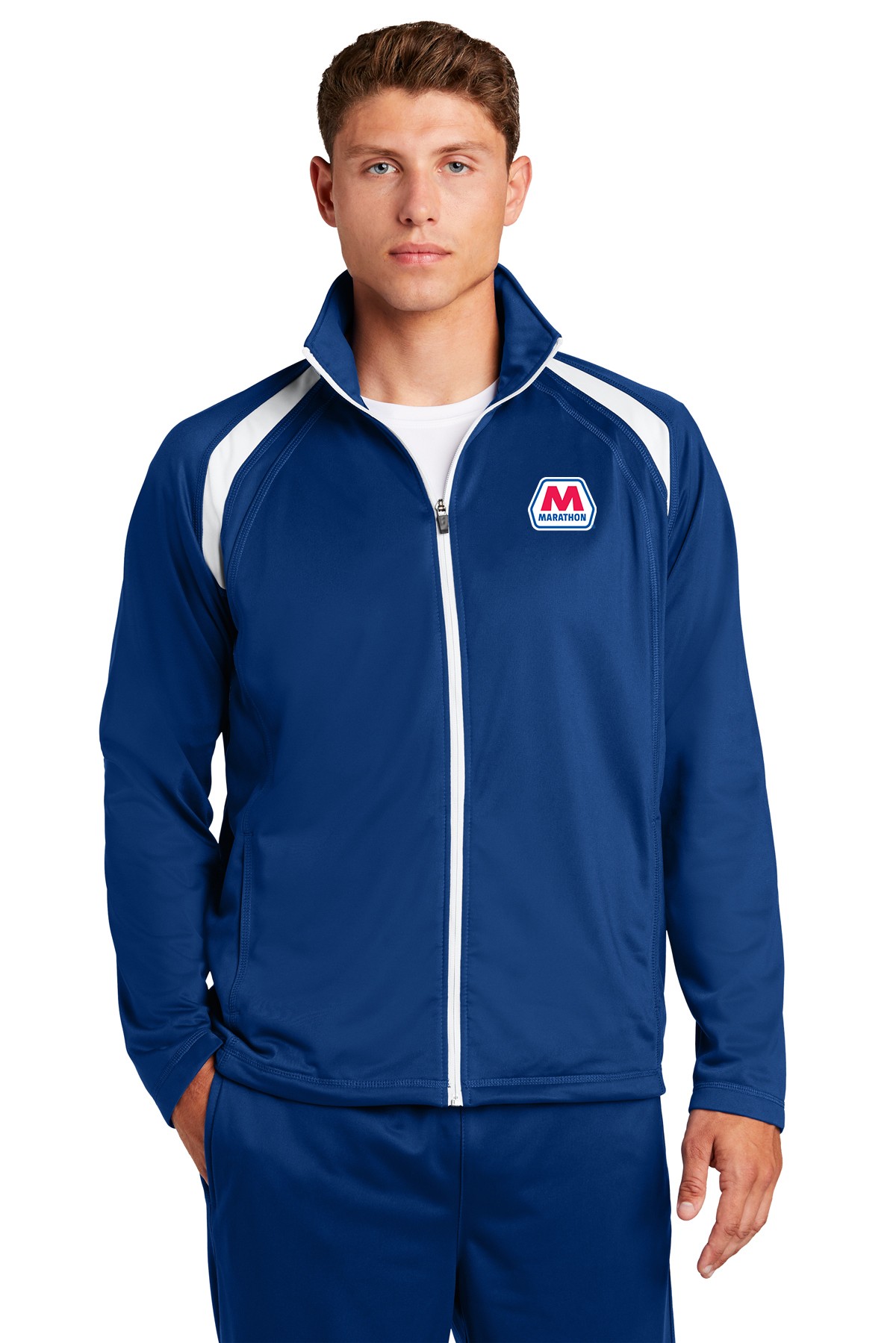  JST90  Marathon Sport-Tek® Tricot Track Jacket
