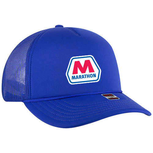 39950-2 Marathon 5 Panel Pro Style Mesh Back Trucker Hat