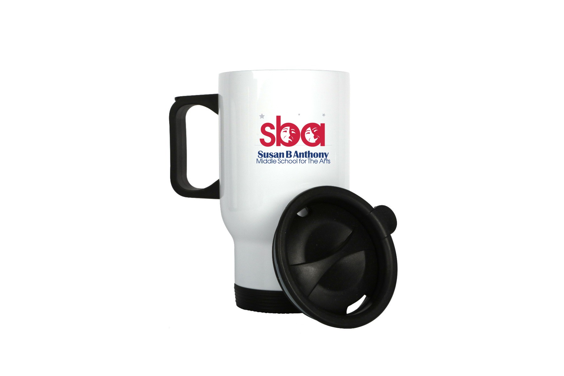 Susan B. Anthony Middle School Stainless Steel Travel Mug