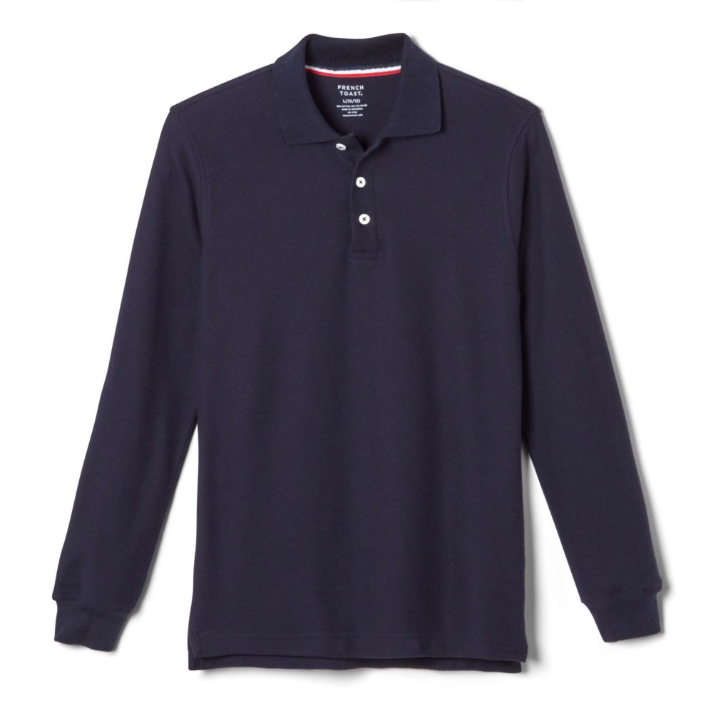 David A. Ellis School Youth Long Sleeve Polo
