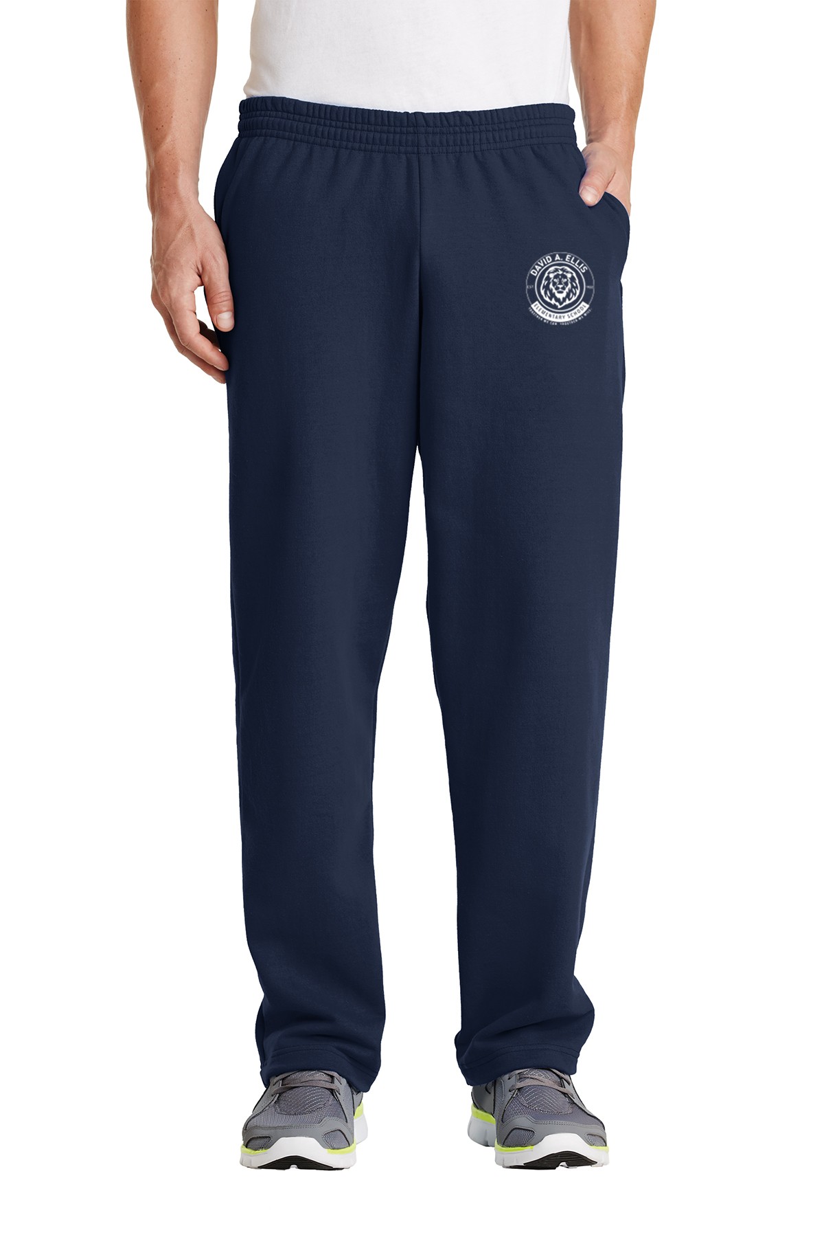 David Ellis School Adult Core Fleece Sweatpant with Pockets