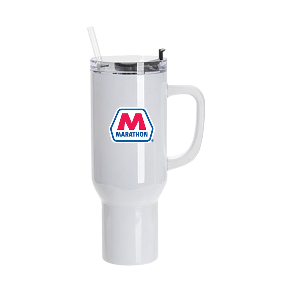 Marathon 40oz Sublimation Tumbler with Handle