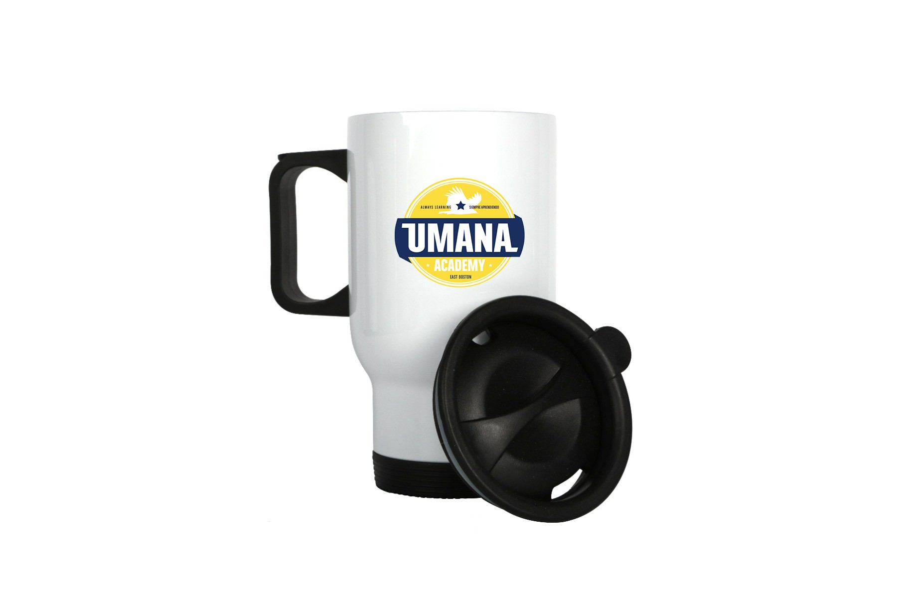 Mario Umana Academy K-8 Stainless Steel Travel Mug