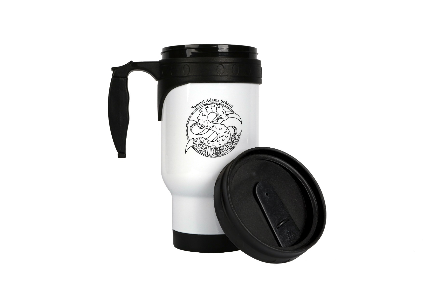 Samuel Adams XP8300W Stainless Steel Travel Mug with Insert