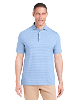 tasc Menâ€™s Cloud Lightweight Polo Brookline Stripe