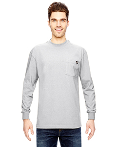 WL450T Dickies Men\'s Tall 6.75 oz. Heavyweight Work Long-Sleeve T-Shirt